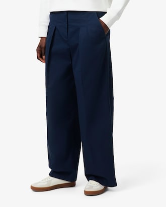 Wide Fit Stretch Gabardine Chino Pants