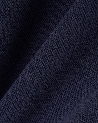 Loose Fit Embroidered Badge Piqu&eacute; Polo Shirt