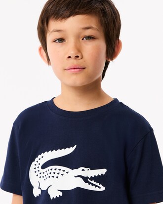 Oversized Technical Cotton Sport T-shirt
