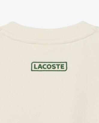 Tennis Print Fleece Sweatshirt