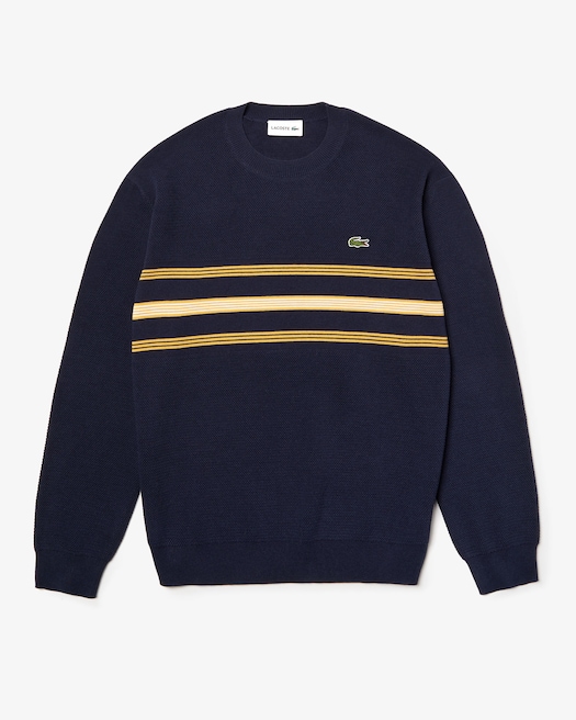 Navy Blue / Yellow / White