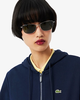 Zipped Fleece Hoodie