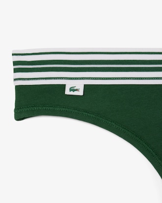 Stretch Cotton String Briefs