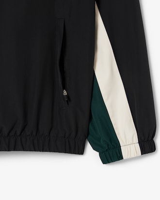 Colour-Block Water-Repellent Track Jacket
