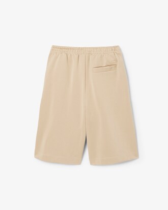 Runway Oversized Satin Bermuda Shorts