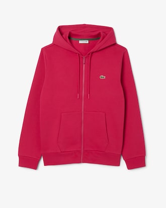 Zip-Up Fleece Hoodie