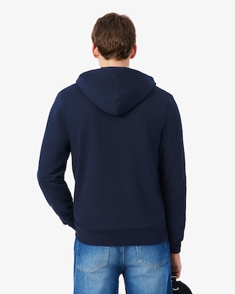 Classic Fit Zipped Fleece Sweatshirt