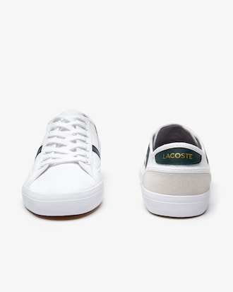 Men's Sideline Canvas and Leather Trainers