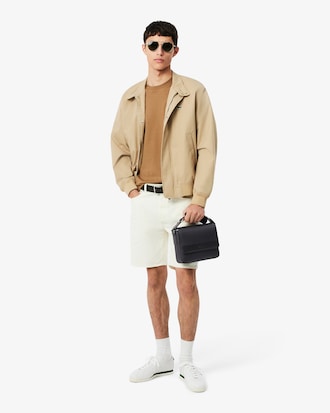 Chantaco Leather Messenger Bag