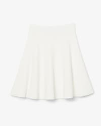 Short Flared Terry Skirt