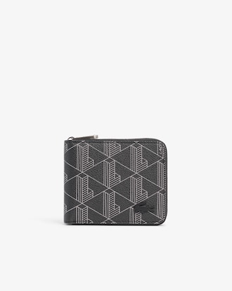 Zipped Monogram Billfold
