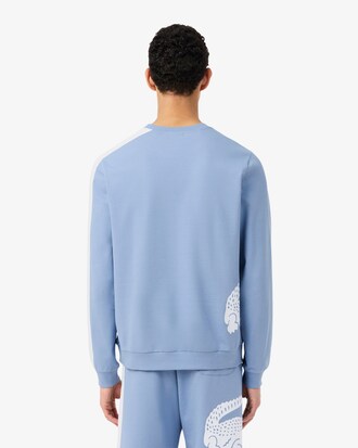 Printed Fleece Loungewear Sweatshirt