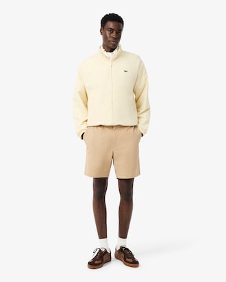 Regular Fit Stretch Cotton Shorts