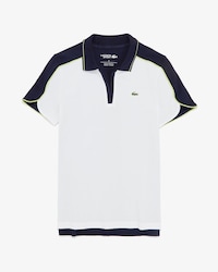 Women's Lacoste SPORT V-neck Stretch Cotton Golf Polo Shirt
