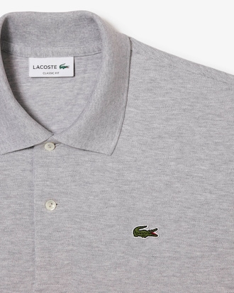 Classic Fit Long Sleeved L.12.12 Polo Shirt