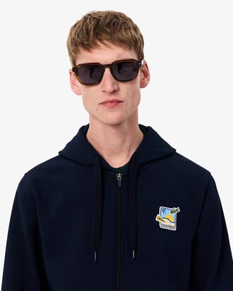 Lacoste x Club Med Zip Front Hoodie
