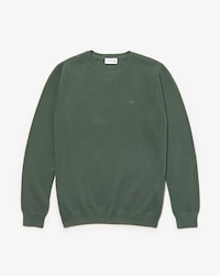 Men's Crew Neck Cotton Piqu&eacute; Sweater