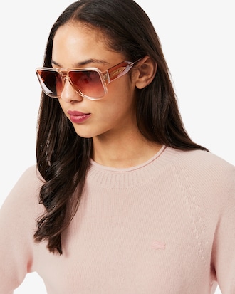 3D Knit Carded Wool Sweater