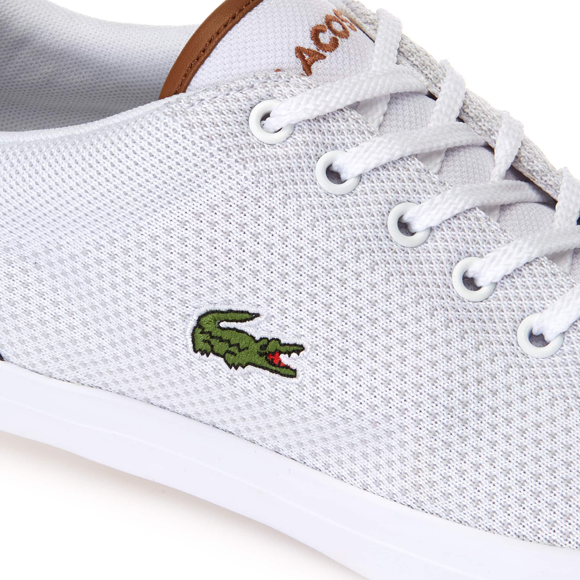 lacoste textile trainers