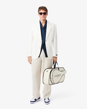 Men's Court Cage Leather Sneakers