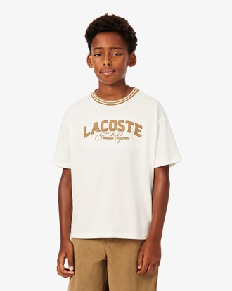 Lacoste Branded Cotton T-shirt