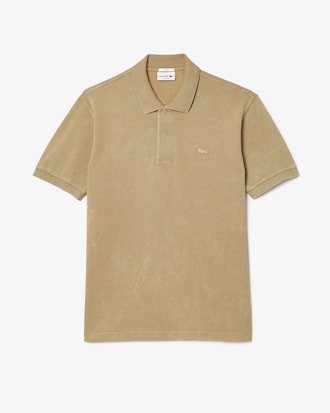 Classic Fit L.12.12 Washed Effect Polo Shirt