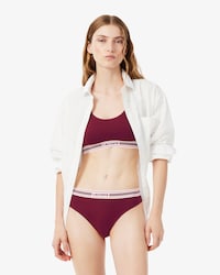 Stretch Cotton String Briefs