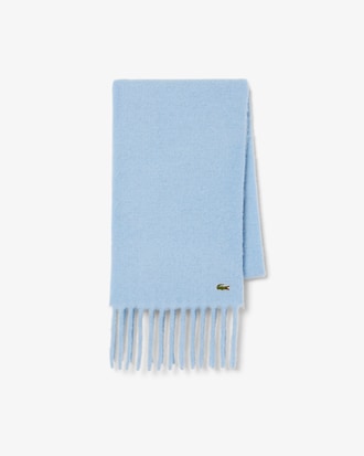 Fringed Alpaca Wool Scarf