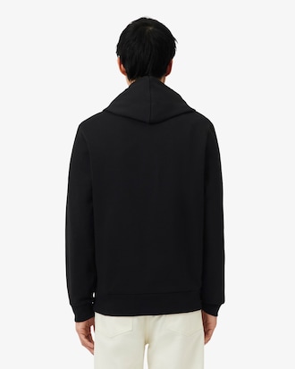 Logo Stripe Zipped Hoodie
