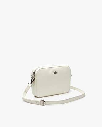 Women's Daily Classic Coated Piqu&eacute; Canvas Square Zip Shoulder Bag