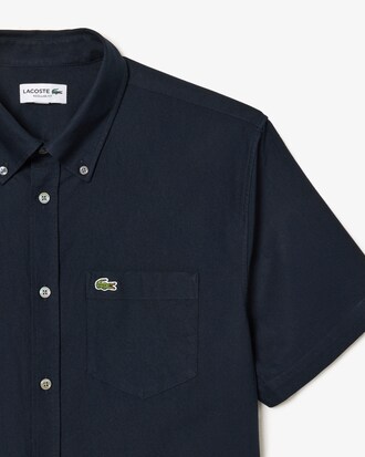 Regular Fit Short Sleeved Oxford Shirt