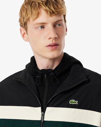 Colour-Block Water-Repellent Track Jacket