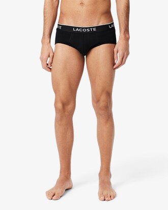 3-Pack Plain Cotton Logo Briefs