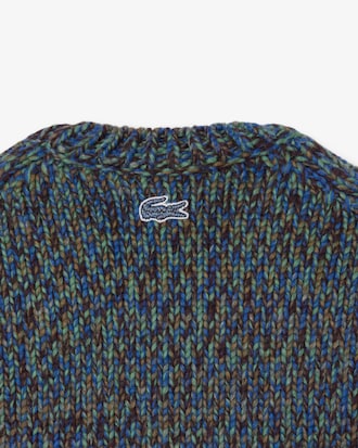 Mercerised Knit Intarsia Crocodile Sweater
