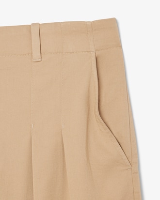 Wide Fit Stretch Gabardine Chino Pants