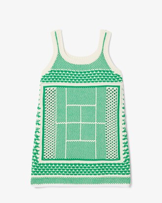 Runway Jacquard Sweater Dress