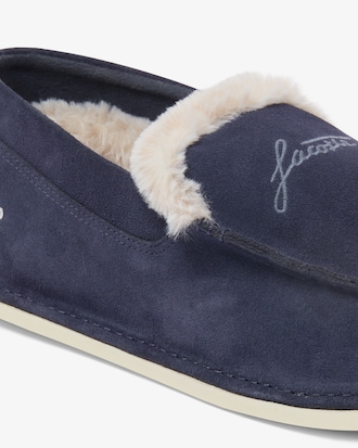 Men&rsquo;s Aubrey Suede Slippers