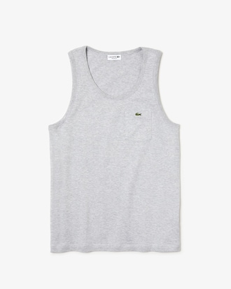Men's Chest Pocket Cotton Tank Top