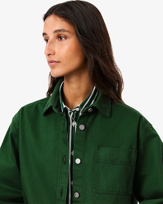 Oversized Denim Overshirt