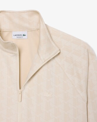 Monogram Jacquard Zipped Jacket