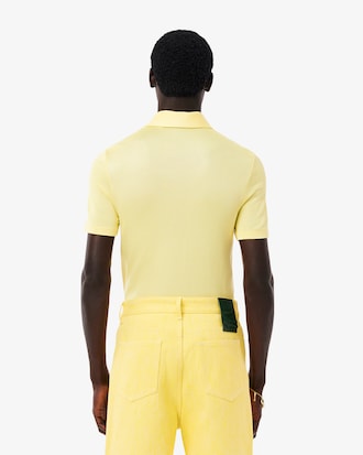 Runway Regular Fit Satin Piqué Polo