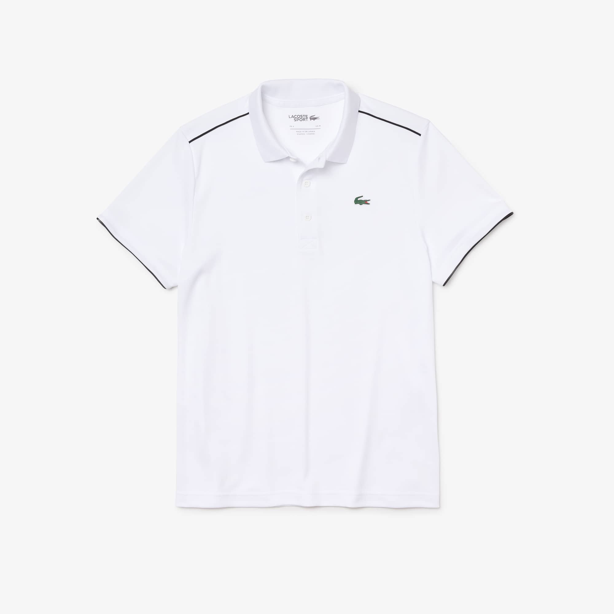 polo lacoste sport bleu