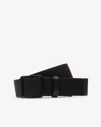 Men's Lacoste Motion Slip-Fit Clip Extensible Woven Belt