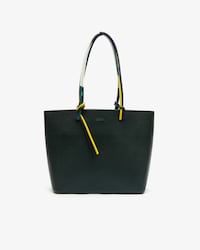 Women's Chantaco N&oelig;ud Multicolour Handles Piqu&eacute; Leather Tote Bag