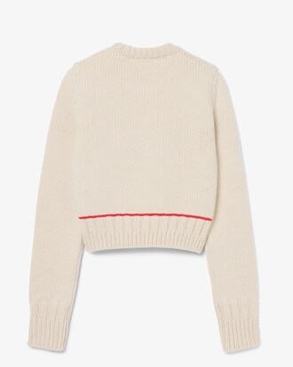 Runway Wool Jersey Graphic Sweater