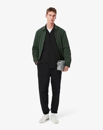 Lightweight Relaxed Fit Perforated Shirt