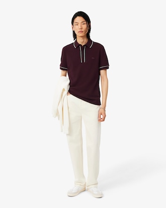 Regular Fit Paris Stretch Piqu&eacute; Polo Shirt