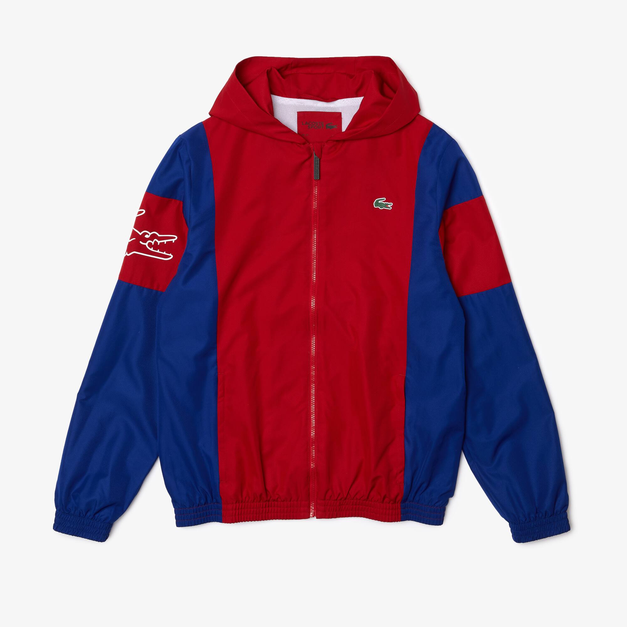 lacoste color block jacket