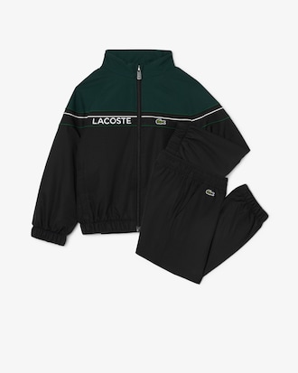 Diamond Taffeta Colour-Block Tracksuit