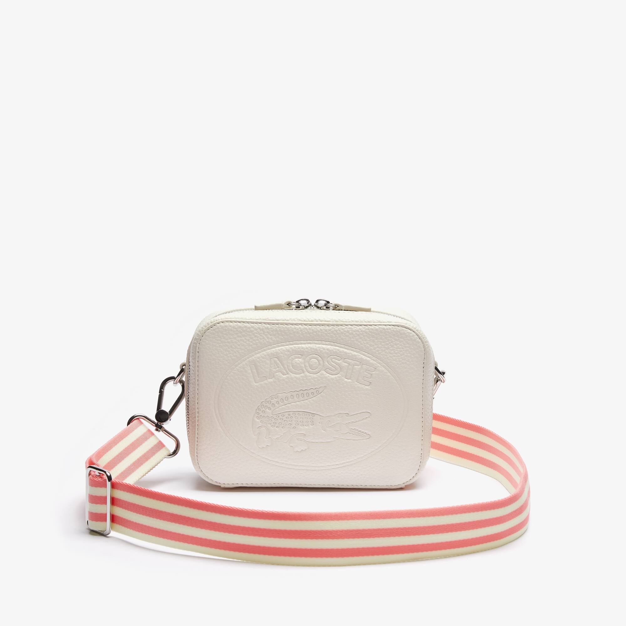 striped bag strap